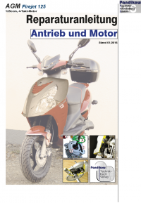 RIS Reparaturanleitung AMG Scooter Firejet 125 Antrieb und Motor