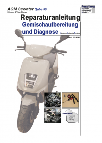 Reparaturanleitung RIS, AGM Scooters Qube 50 ECS, 4T, Gemischaufbereitung und Diagnose