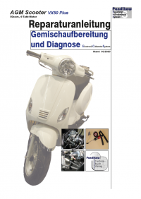 Reparaturanleitung RIS, AGM Scooters VX50 Plus ECS, 4T, Gemischaufbereitung und Diagnose