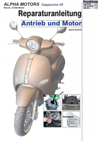 Reparaturanleitung RIS, Alpha Motors Cappucino 50, Antrieb und Motor