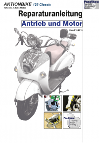 Reparaturanleitung RIS, Aktionbikes 125 Classic, 4T, Antrieb und Motor