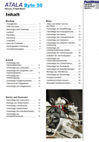 Reparaturanleitung RIS Atala Byte 50 Antrieb und Motor