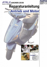 Reparaturanleitung RIS  Atala Hacker 50 Antrieb und Motor