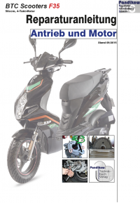 RIS Reparaturanleitung BTC Scooters F35 Antrieb und Motor