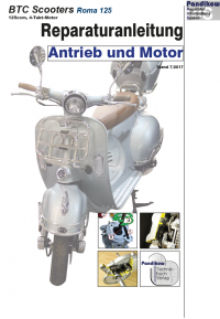 RIS Reparaturanleitung BTC Scooters Roma 125, Antrieb und Motor