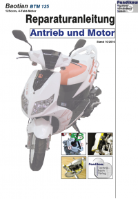 Reparaturanleitung RIS, Baotian BTM 125, 4T, Antrieb und Motor