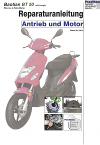 Reparaturanleitung RIS Baotian BT 50 wild eagle 4T Antrieb und Motor