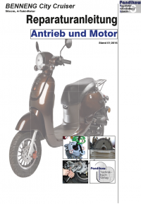 RIS Reparaturanleitung Benneng City Cruiser 50 Antrieb und Motor