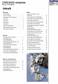 Reparaturanleitung RIS, Chicago Stratos 2T, Antrieb und Motor