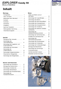 Reparaturanleitung RIS  Explorer Candy 50 Antrieb und Motor