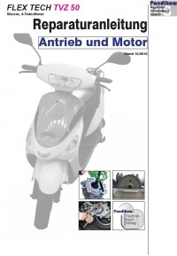 Reparaturanleitung RIS, Flex tech TVZ 50, 4T, Antrieb und Motor