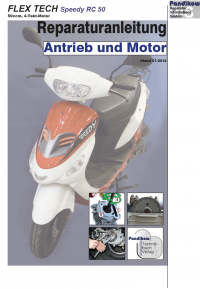 RIS Reparaturanleitung Flex Tech Speedy RC 50 Antrieb und Motor