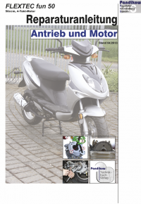 Reparaturanleitung RIS, Flex Tech Fun 50 4T, Antrieb und Motor