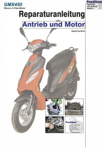 Reparaturanleitung RIS, GMX 450 4T, Antrieb und Motor