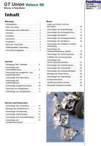 RIS Reparaturanleitung GT Union Veloce 50 (2T) Antrieb und Motor