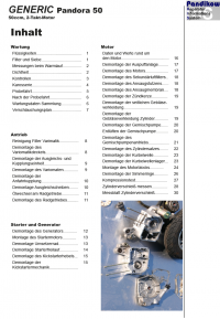 RIS Reparaturanleitung Generic Pandora 50 Antrieb und Motor