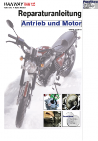 RIS Reparaturanleitung Hanway RAW 125 Antrieb und Motor