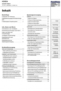 Reparaturanleitung RIS, Honda CB 125 F PGM-FI, 4T, Gemischaufbereitung und Diagnose