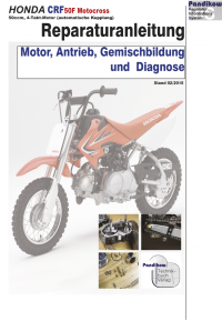 Reparaturanleitung RIS Honda CRF 50F handbetätigte Kupplung Motor, Antrieb, Gemischbildung und Diagnose