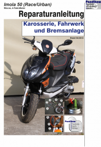 Reparaturanleitung RIS, Imola 50 (Race-Urban), 4T, Karosserie, Fahrwerk und Bremsanlage