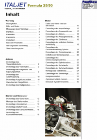 Reparaturanleitung RIS Italjet Formula 50 Antrieb und Motor