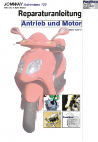 Reparaturanleitung RIS, Jonway Adventure 125, 4T, Antrieb und Motor