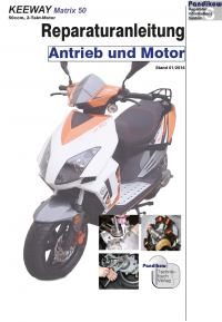 RIS Reparaturanleitung Keeway Matrix 50 Antrieb und Motor