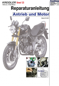 RIS Reparaturanleitung Kreidler Street 125, Antrieb und Motor