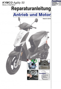 RIS Reparaturanleitung Kymco Agility 50 Antrieb und Motor