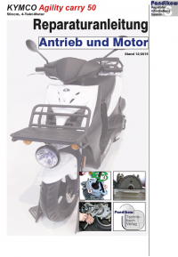 RIS Reparaturanleitung Kymco Agility carry 50 Antrieb und Motor