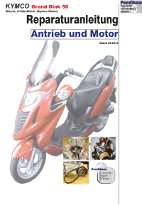 Reparaturanleitung RIS, Kymco Grand Dink 50, Antrieb und Motor