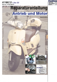 Reparaturanleitung RIS, Kymco Like 50, Antrieb und Motor