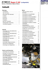 Reparaturanleitung RIS, Kymco Super 9 AC