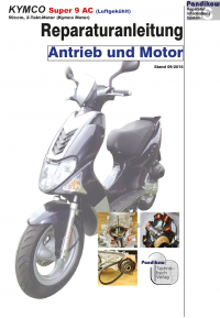 Reparaturanleitung RIS, Kymco Super 9 AC, Antrieb und Motor