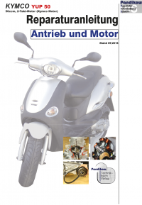 Reparaturanleitung RIS, Kymco Yup 50, Antrieb und Motor