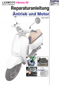 Reparaturanleitung RIS, LEXMOTO Vienna 50 4T, Antrieb und Motor