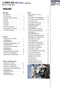 Reparaturanleitung RIS, Longjia R50 (AC), Antrieb und Motor
