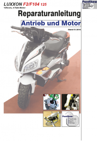 RIS Reparaturanleitung Luxxon F2/F104 125 4T Antrieb und Motor