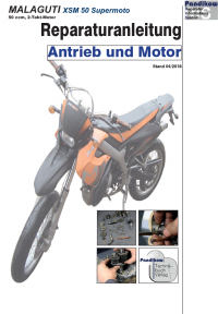 Reparaturanleitung RIS, Malaguti XSM 50 Supermoto, Antrieb und Motor