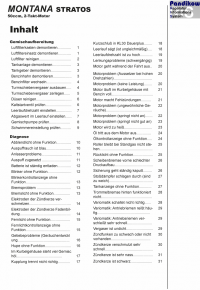 Reparaturanleitung RIS, Montana Stratos 2T, Gemischaufbereitung, Diagnose und Elektik