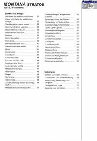 Reparaturanleitung RIS, Montana Stratos 2T, Gemischaufbereitung, Diagnose und Elektik