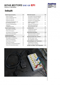 Reparaturanleitung RIS, NOVA MOTORS EVE 125 EFI, Gemischaufbereitung und Diagnose