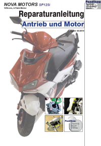 Reparaturanleitung RIS, Nova Motors SP125i, Antrieb und Motor