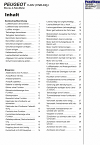 Reparaturanleitung RIS, Peugeot V-Clic 4T, Gemischaufbereitung, Diagnose und Elektik