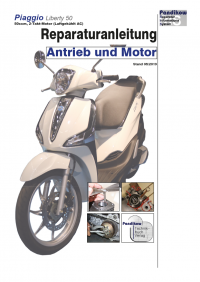 Reparaturanleitung RIS, Piaggio Liberty 50 2T, Antrieb und Motor