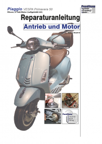 Reparaturanleitung RIS Vespa Primavera 50 2T, Antrieb und Motor