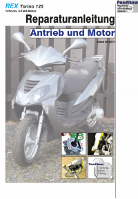 Reparaturanleitung RIS Rex Torino 125 Antrieb und Motor