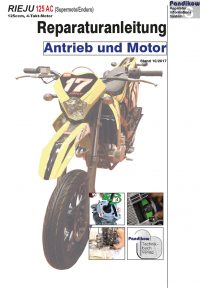 Reparaturanleitung RIS, RIEJU 125 AC (Supermoto/Enduro), Antrieb und Motor