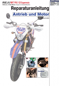 Reparaturanleitung RIS, Rieju MRT PRO 125 Supermoto, Antrieb und Motor