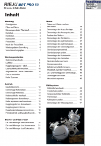 Reparaturanleitung RIS, Rieju MRT PRO 50, 2T, Antrieb und Motor